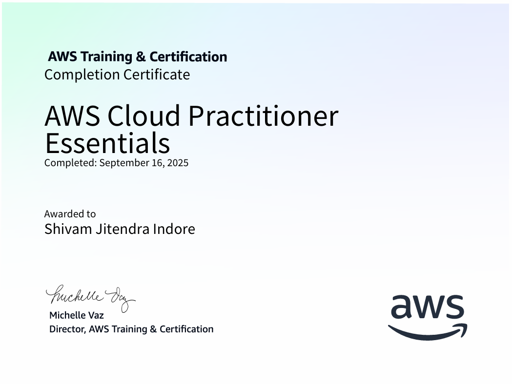 AWS Cloud Practitioner Essentials